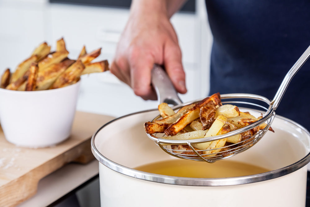 KitchenAid Soft Grip Skimmer - Charcoal Grey