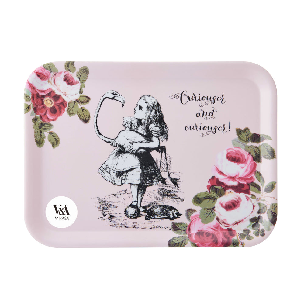 Mikasa and the V&A Alice In Wonderland Large Rectangle Tray