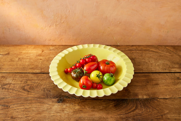 Jamie Oliver Big Love Super Server, Stoneware, Yellow, 34 x 5cm image 5