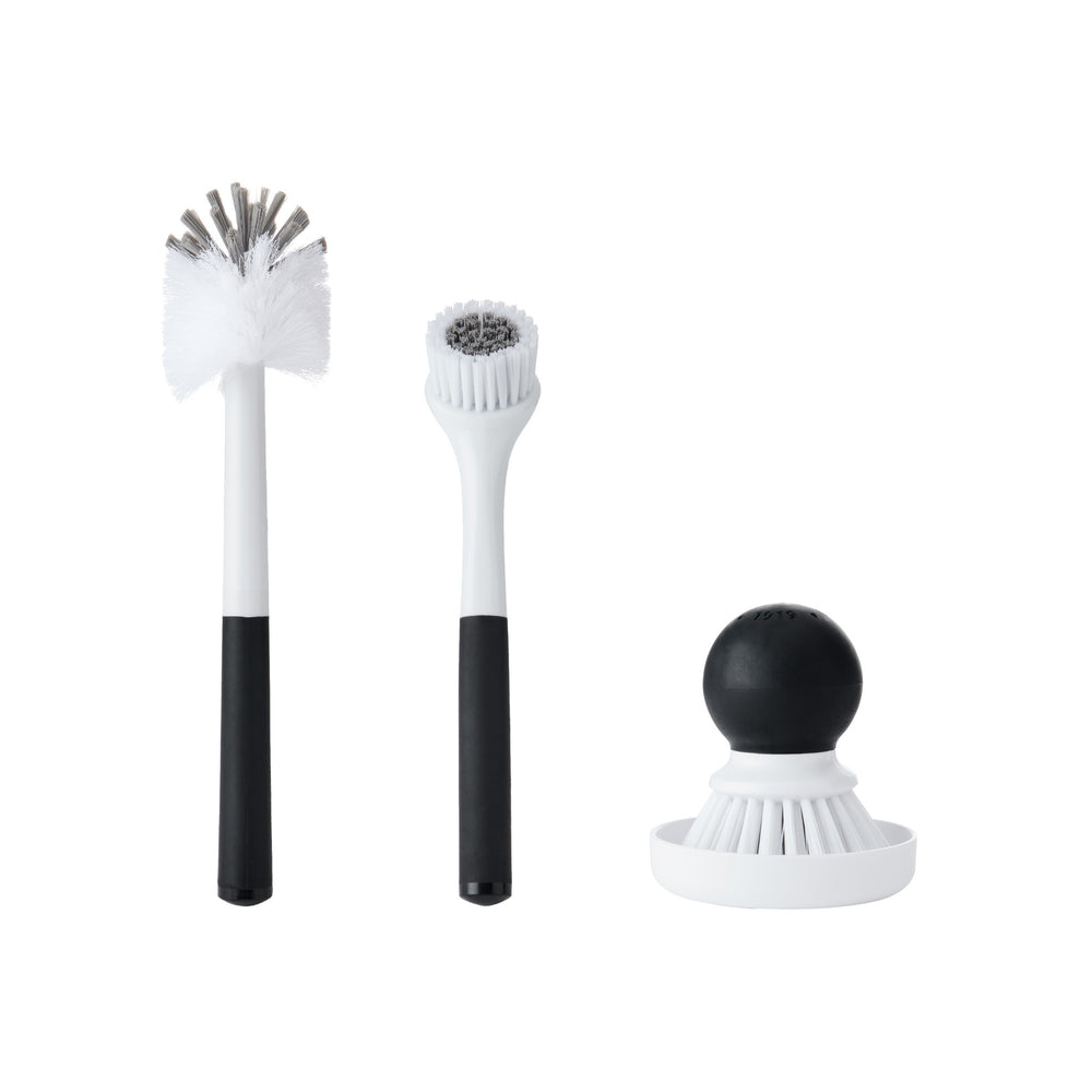 KitchenAid 2pc Sink Brush Set with Palm Brush and Cleaning Brush Set image 1