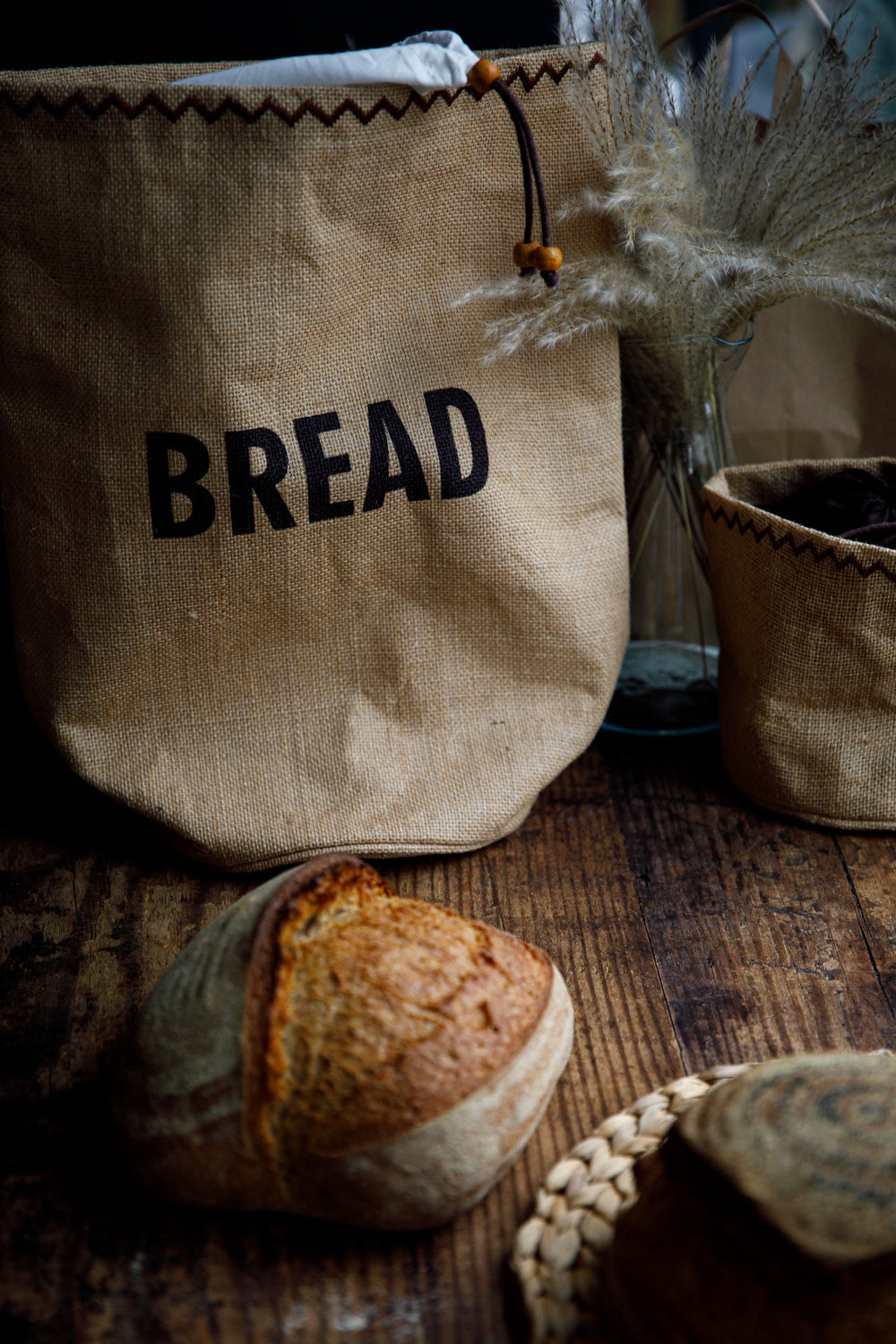 Natural Elements Hessian Eco-Friendly Bread Bag
