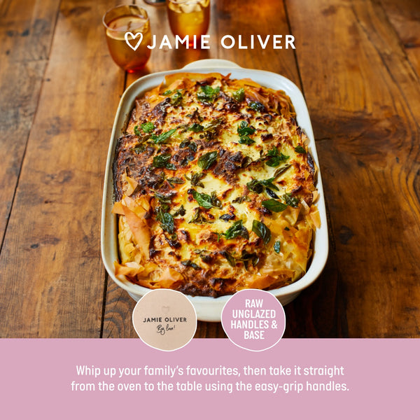 Jamie Oliver Big Love Epic Roaster, Stoneware, 39 x 25 x 8cm image 8