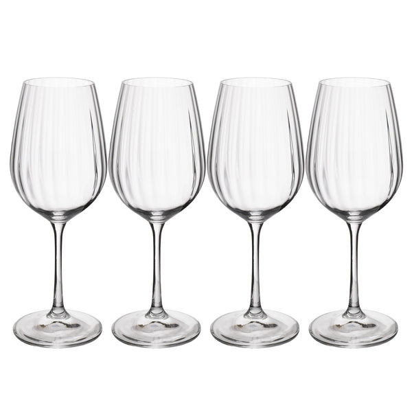 Mikasa Treviso Crystal White Wine Glasses, Set of 4, 350ml image 2