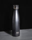 Built 500 ml Double Walled Stainless Steel Water Bottle Charcoal