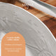 Mikasa Cranborne Large Artichoke Stoneware Serving Dish, 30.5cm, Cream