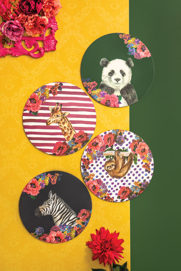 Mikasa Wild at Heart Cork Round Placemats, Set of 4, 25cm image 2