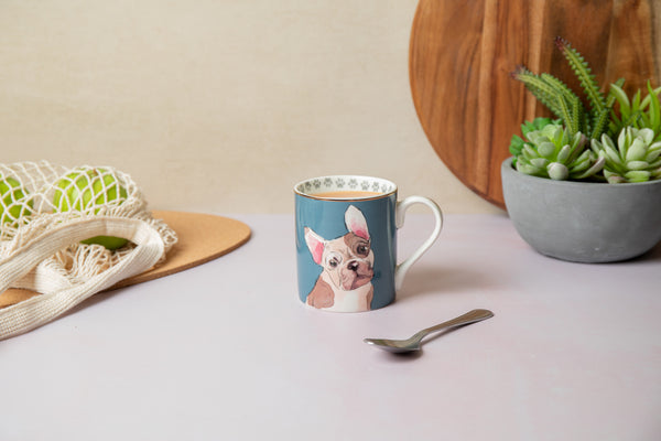 Mikasa French Bull Dog Straight-Sided Porcelain Mug, 280ml image 2