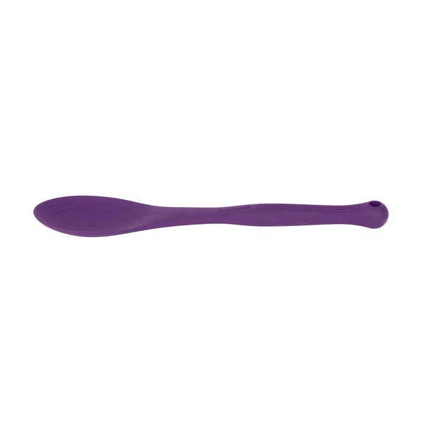 Colourworks Purple Silicone Cooking Spoon with Measurement Markings image 3