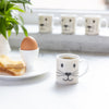 KitchenCraft 80ml Porcelain Cat Face Espresso Cup image 5