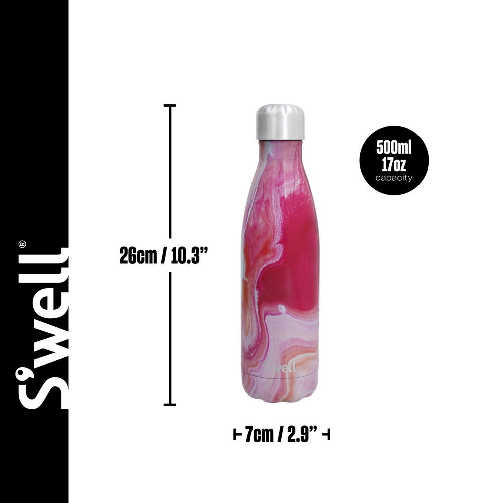 S'well Rose Agate Drinks Bottle, 500ml