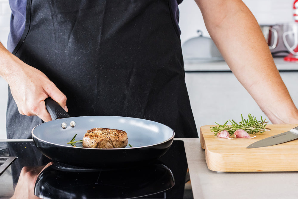 MasterClass Ceramic Non-Stick Eco Fry Pan, 28cm
