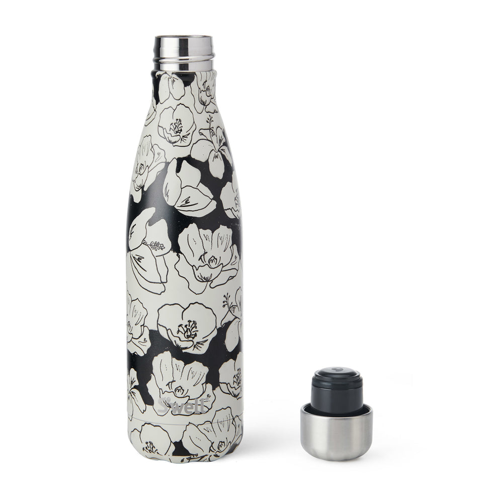 S'well Charcoal Bloom Bottle, 500ml