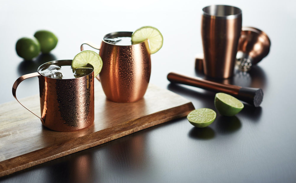BarCraft Copper Finish 500ml Cocktail Shaker