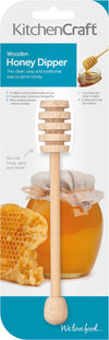 KitchenCraft Wooden Honey Dipper image 2