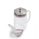 La Cafetière 2pc Tea Gift Set with 4-Cup Glass Loose Leaf Teapot, 1050ml and a Stainless Steel Tea Strainer