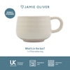 Jamie Oliver Big Love 'Cosy Cuppa' Mug, White, 375ml