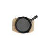 Artesà Cast Iron Mini Fry Pan with Board, 11cm image 3