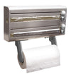 MasterClass Stainless Steel Cling Film, Foil and Kitchen Towel Dispenser image 2