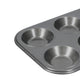 MasterClass Non-Stick 6 Hole Shallow Baking Pan