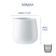 Mikasa Chalk Porcelain Unhandled Cream Jug, 100ml, White