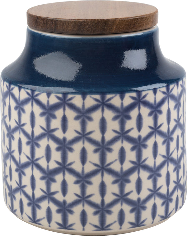 Mikasa Drift Storage Jar Blue image 3