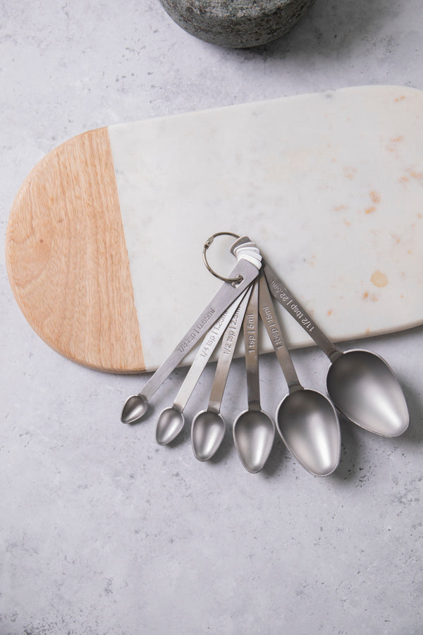 MasterClass Stainless Steel Measuring Spoon Set - 6 Pieces image 5