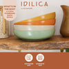 KitchenCraft Idilica Stoneware Pasta Bowls, Set of 4, 21cm image 9
