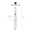 MasterClass Soft Grip Stainless Steel Zester - 30 cm