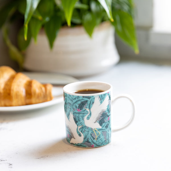 KitchenCraft Espresso Mug Exotic Crane Design image 2