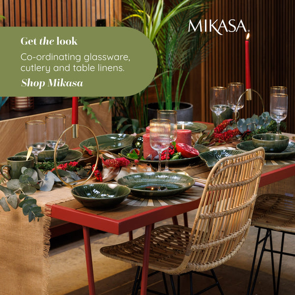 Mikasa Jardin Stoneware Cereal Bowls, Set of 4, 15cm, Green image 11