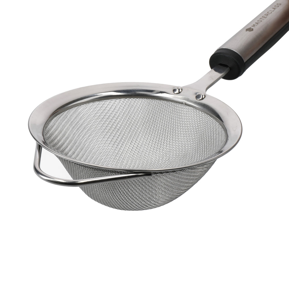 MasterClass Soft Grip Stainless Steel Sieve - 12 cm