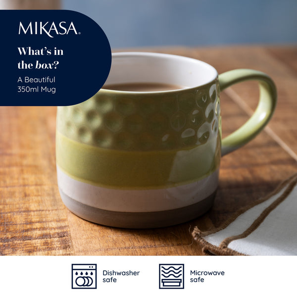 Mikasa Green Textured Ombre Mug, 320ML image 8