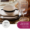 Mikasa Luxe Deco 4-Piece China Dinner Plate Set, 27.5cm image 8