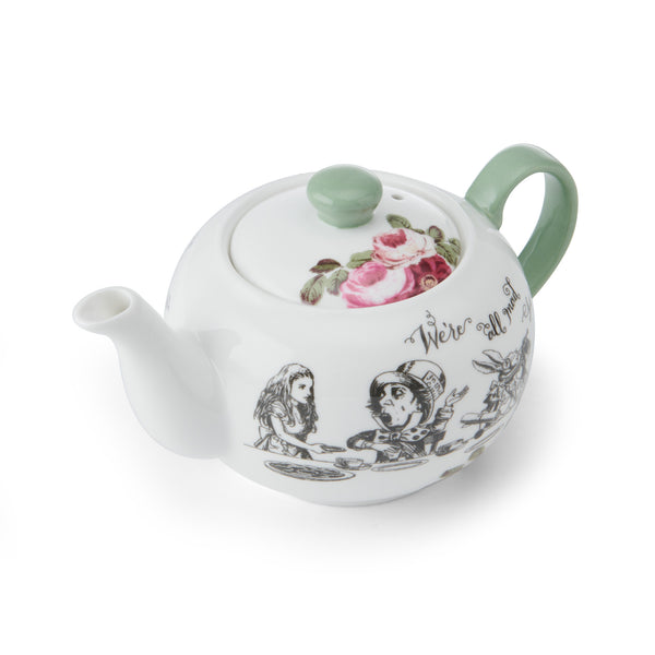 Mikasa and the V&A Alice In Wonderland Bone China Mini Teapot, 400ml image 3