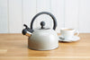 Living Nostalgia French Grey Traditional 1.4 Litre Whistling Kettle image 3
