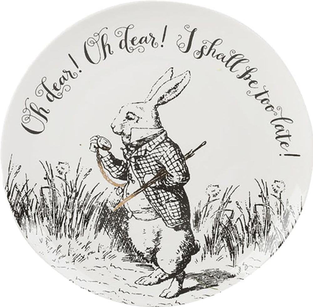 Victoria And Albert Alice In Wonderland Side Plates, Set of 4