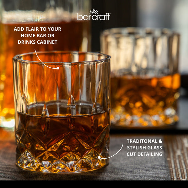 BarCraft Cut Glass Decanter Set image 11