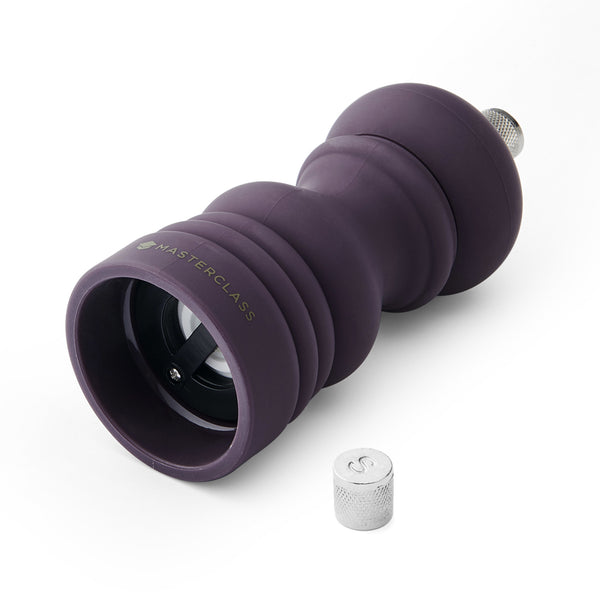 MasterClass Purple Salt/Pepper Mill With Interchangeable Cap, Ceramic 12cm image 2