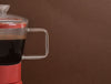 La Cafetière Verona Glass Espresso Maker - 6 Cup, Red image 2