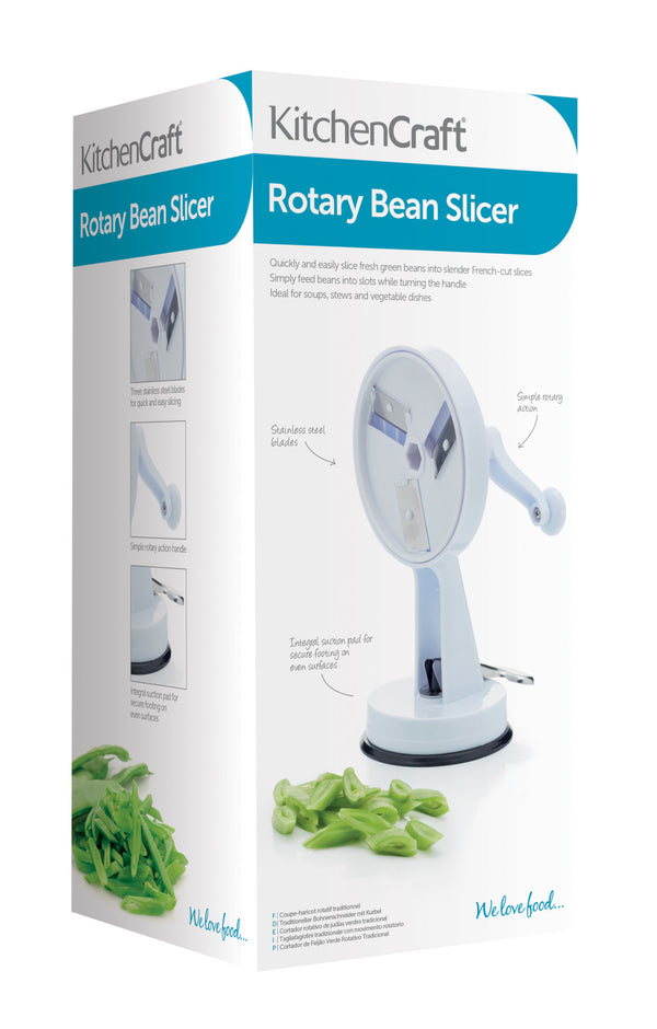 KitchenCraft Traditional Style Rotary Bean Slicer image 4