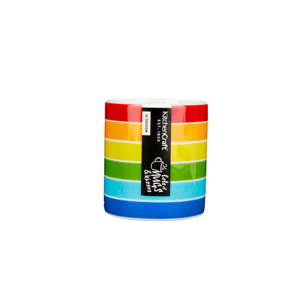 KitchenCraft 80ml Porcelain Rainbow Espresso Cup image 4