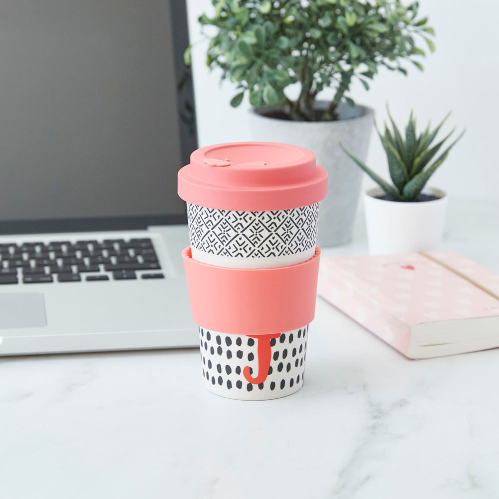 KitchenCraft 410ml Bamboo A to Z Letter 