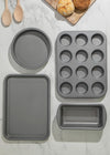 KitchenCraft Non-Stick Carbon Steel 4-Piece Bakeware Set image 2