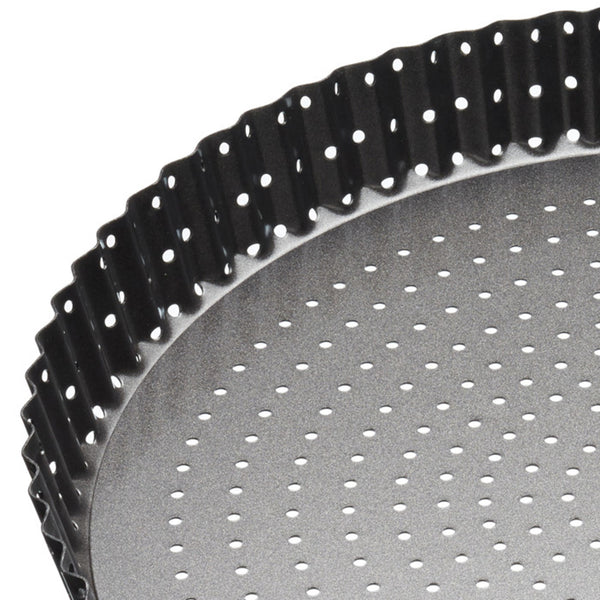 MasterClass Crusty Bake Non-Stick Fluted Round Quiche Tin, 25cm image 3