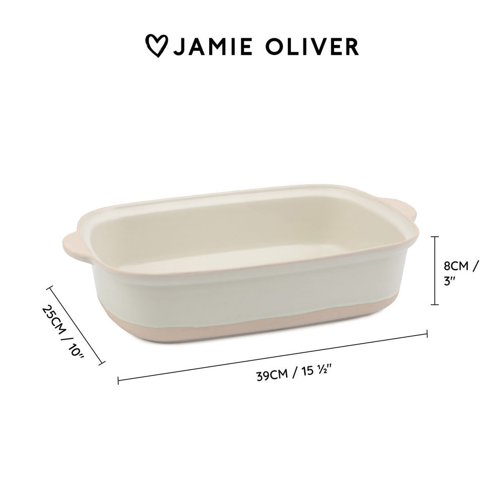 Jamie Oliver Big Love Epic Roaster, Stoneware, 39 x 25 x 8cm