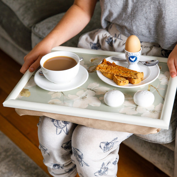 Creative Tops Duck Egg Floral Laptray image 2