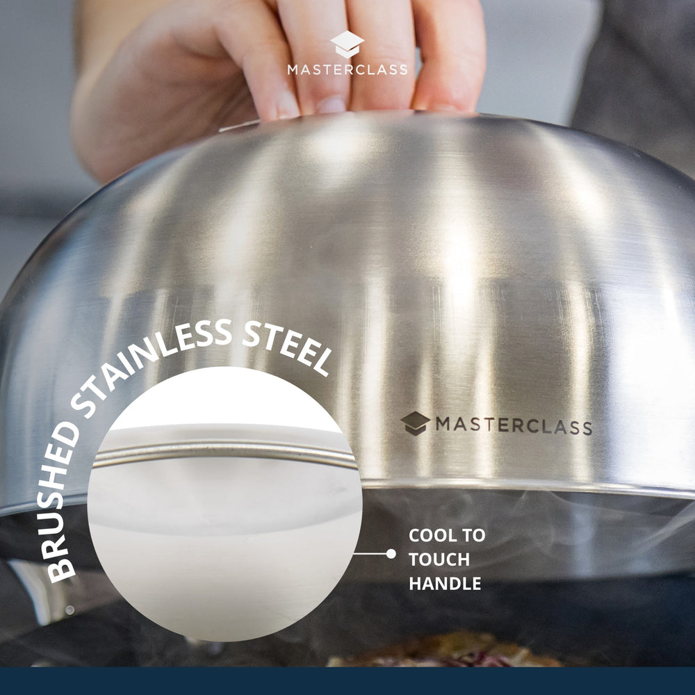 MasterClass Cheese Melting Dome / Burger Steamer Lid