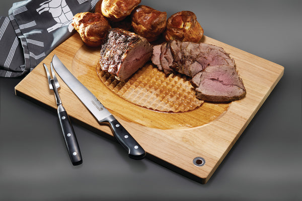 MasterClass Wooden Spiked Carving Board image 2