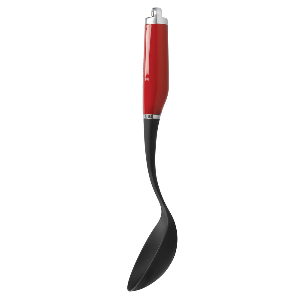 KitchenAid Nylon Slotted Spoon - Empire Red
