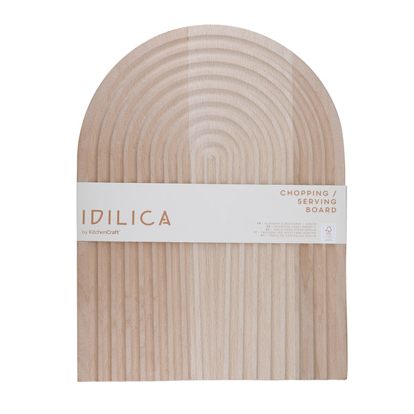 KitchenCraft Idilica Beechwood Reversible Chopping Board, 23x32cm image 14